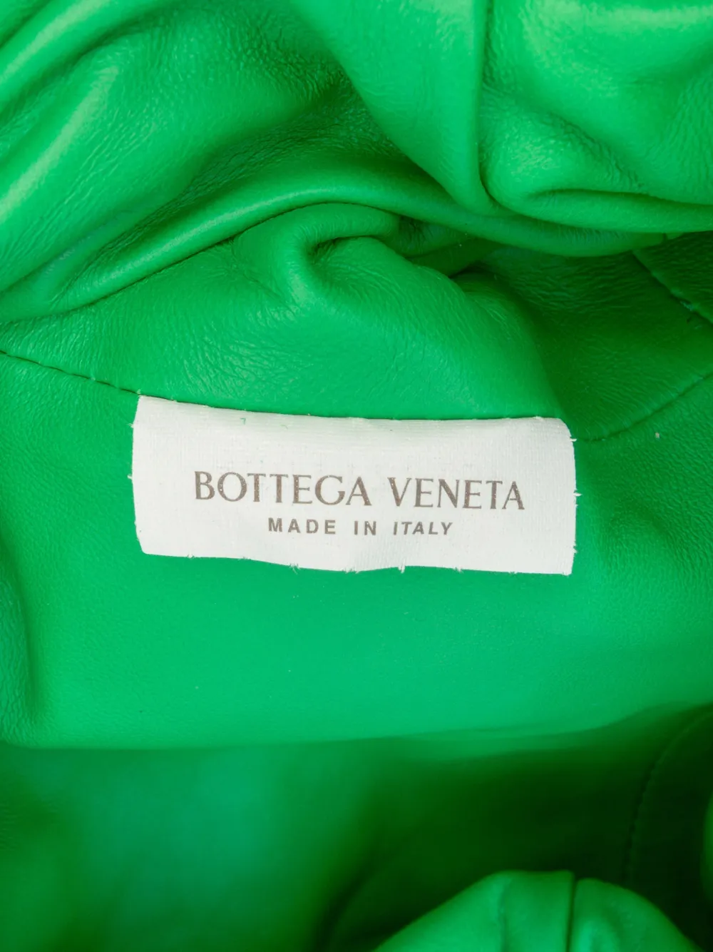BOTTEGA VENETA Pre-owned 2012-2025 Nappa Intrecciato The Mini Pouch Crossbody Bag In Green