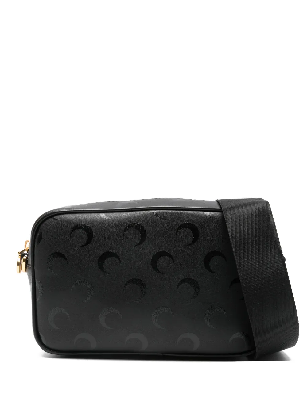 Marine Serre Marine Serre moon print satchel - Nero