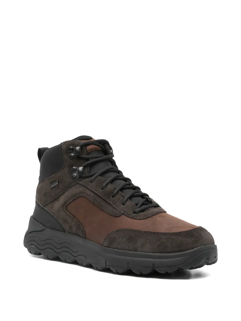Geox Spherica 4x4 Abx lace-up panelled boots | Hiking Boots | Image 2