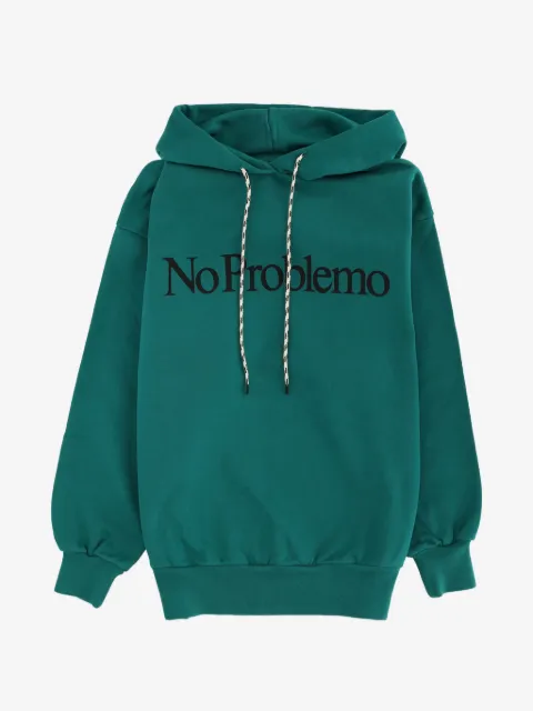 NO PROBLEMO hoodie à logo imprimé