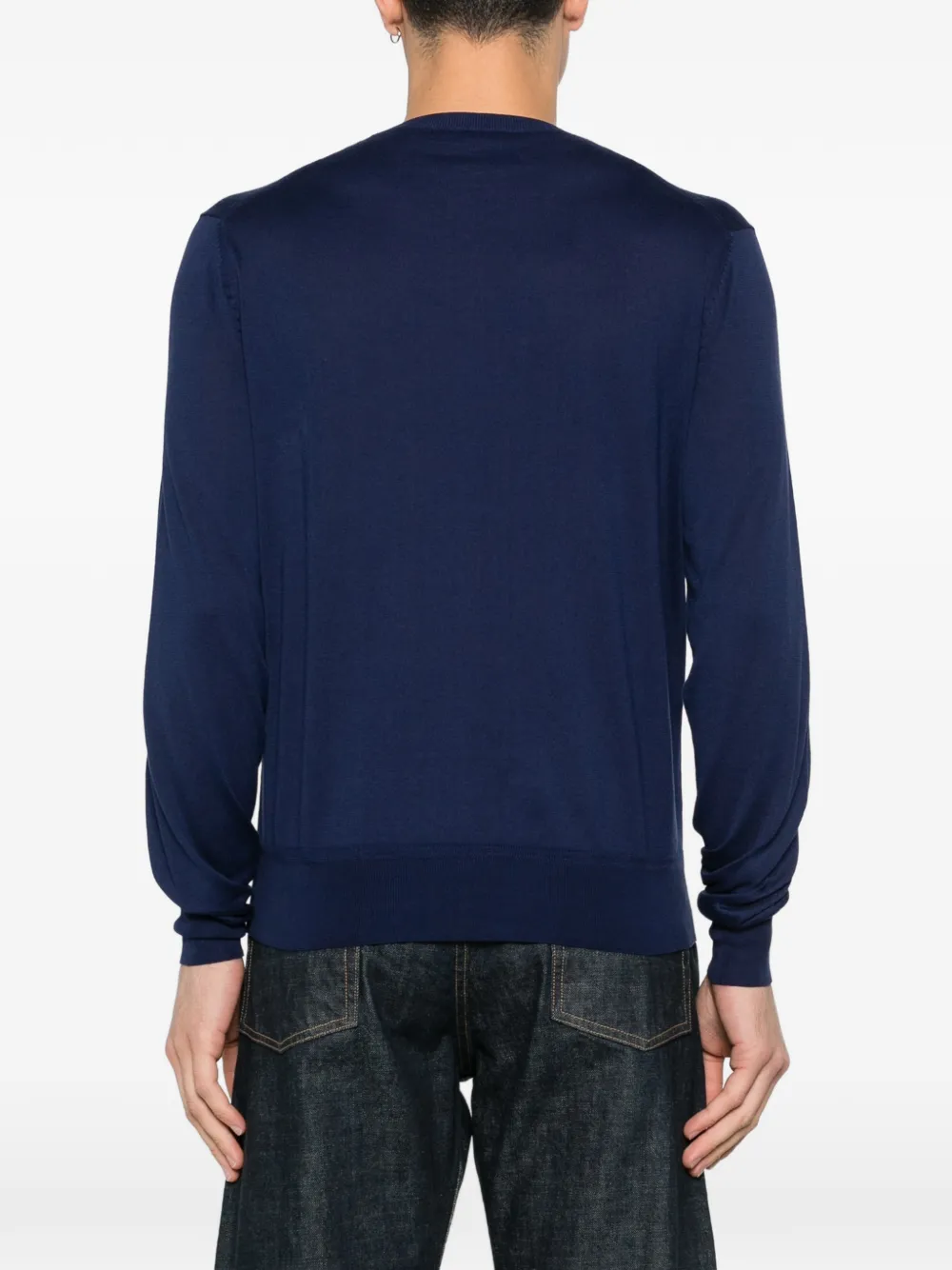 TOM FORD Trui met hoge hals Blauw