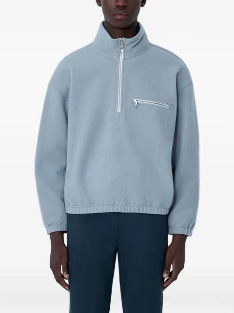 Rier high-neck zip sweatshirt