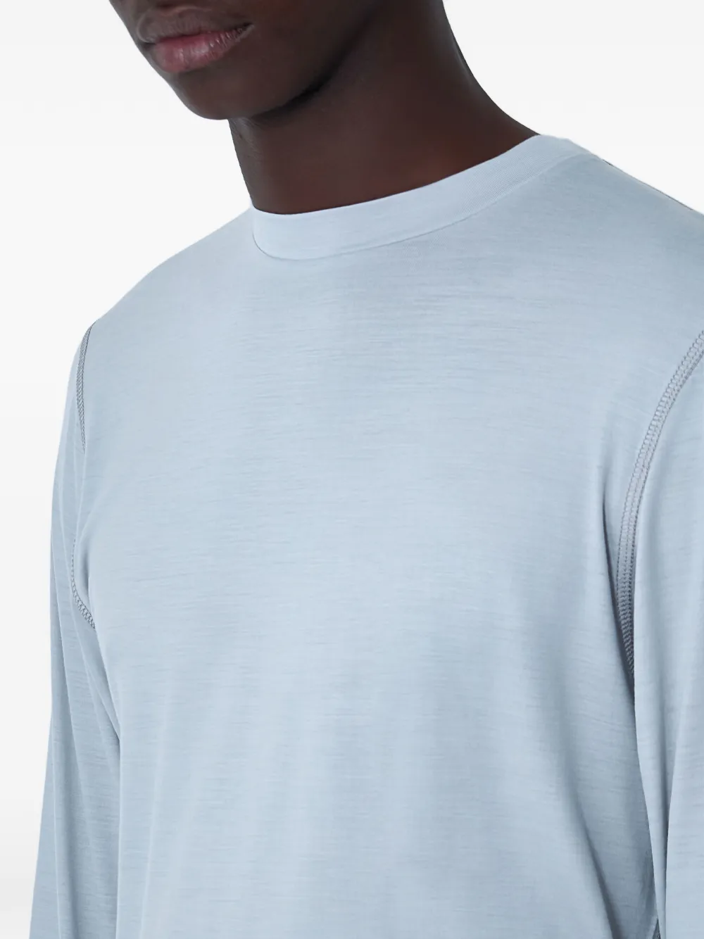Rier T-shirt met lange mouwen Grijs