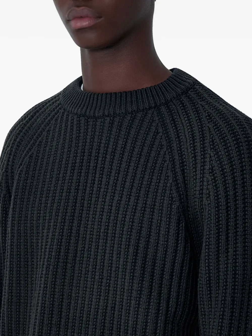 Junya Watanabe MAN Trui met ronde hals Zwart