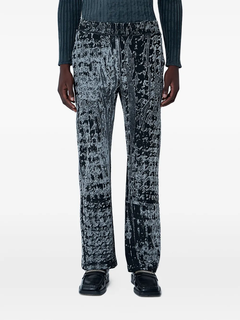 Diesel P-Corr elasticated-waistband trousers - Blau