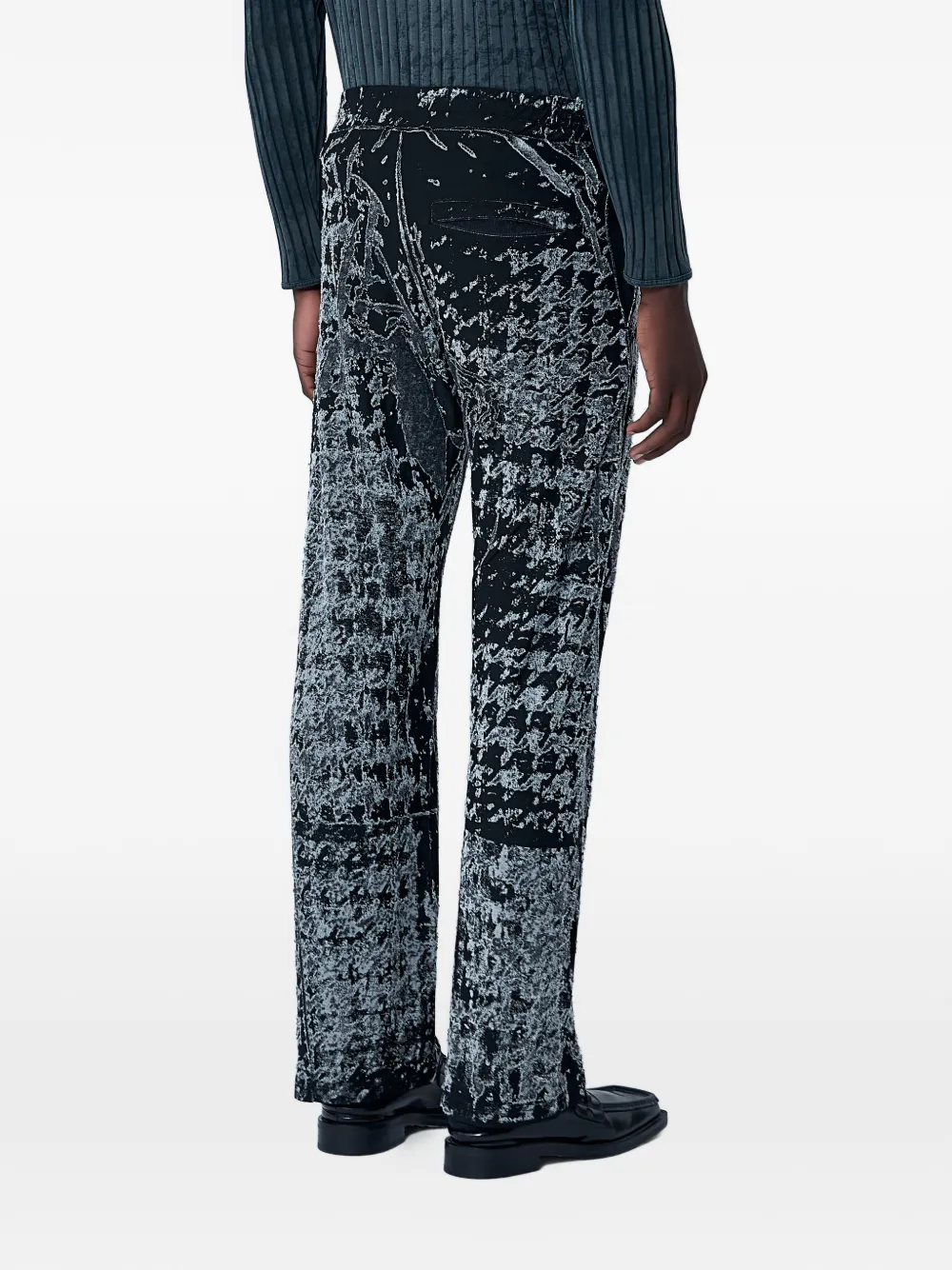  Diesel P-corr Elasticated-waistband Trousers - Blue 