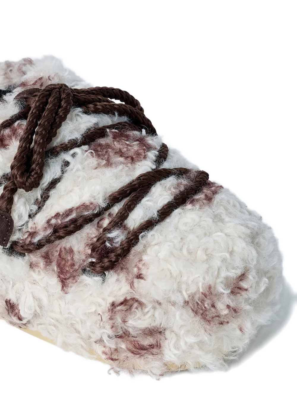 Moon Boot Evx Slip-on-style Faux Shearling Mules In Multi