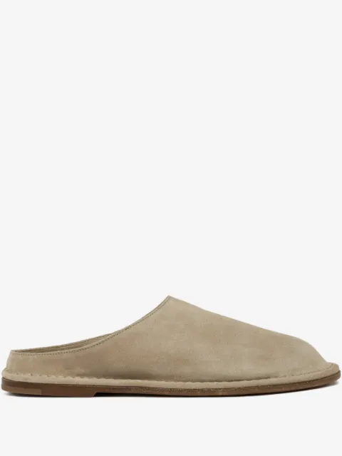 Buttero suede stitched sandals