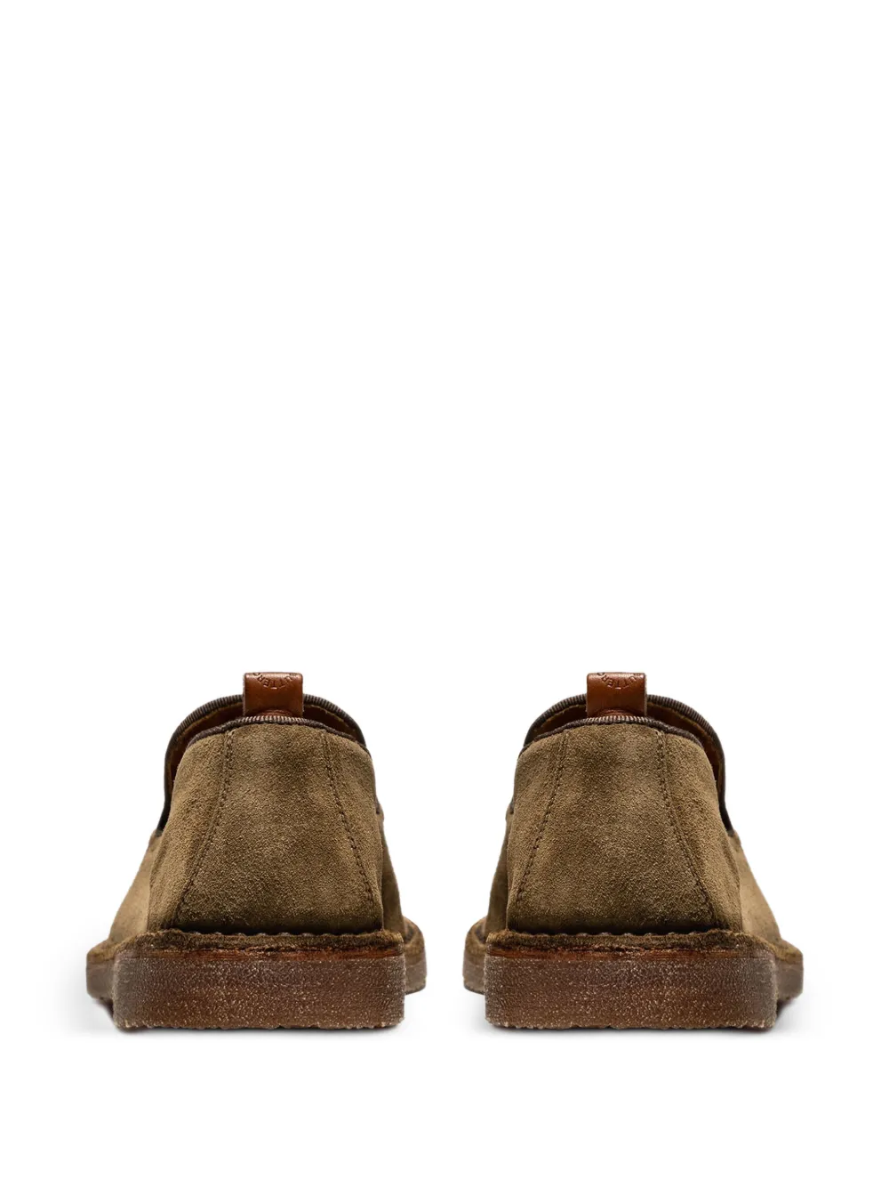 Buttero Suède slip-on sneakers Grijs