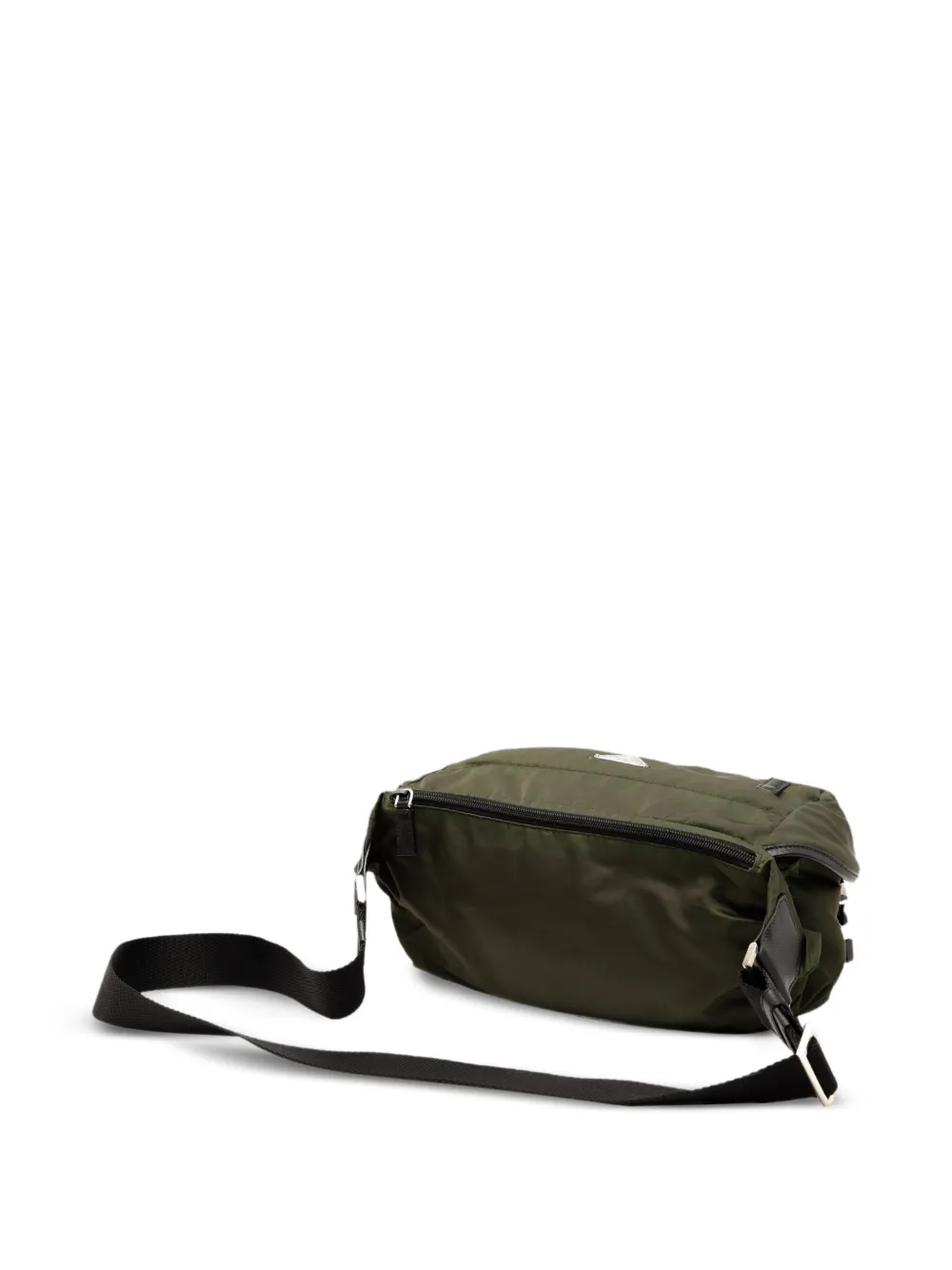 Prada Pre-Owned 2013-2025 Saffiano Trimmed Tessuto Double Buckle belt bag | Men | Image 2