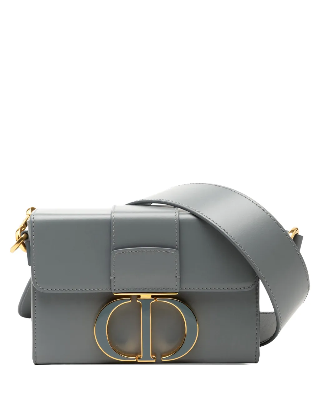 Christian Dior Pre-Owned 2020 レザー 30 モンテーニュ ボックスバッグ ショルダーバッグ - グレー Christian Dior Pre-Owned 2020 レザー 30 モンテーニュ ボックスバッグ ショルダーバッグ - グレー