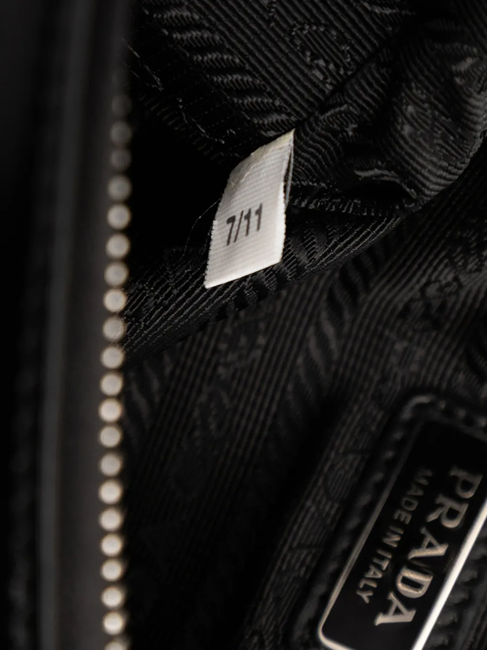 PRADA Pre-owned 2013-2025 Spazzolato Zip Top Crossbody Bag In Black