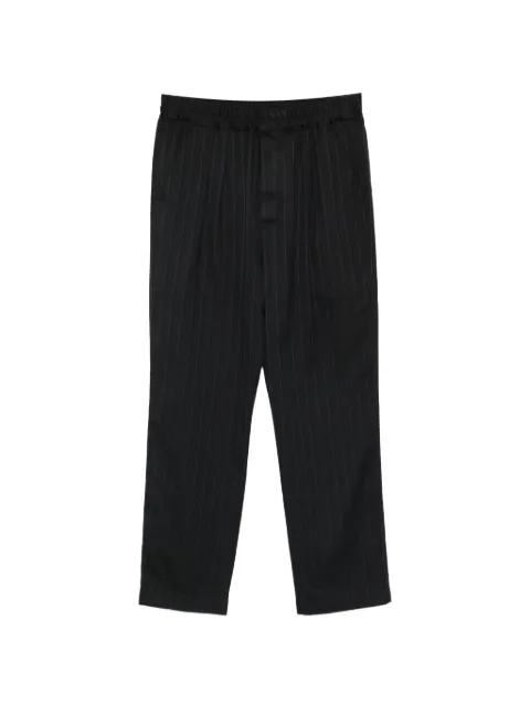 TOM FORD pinstripe elasticated trousers
