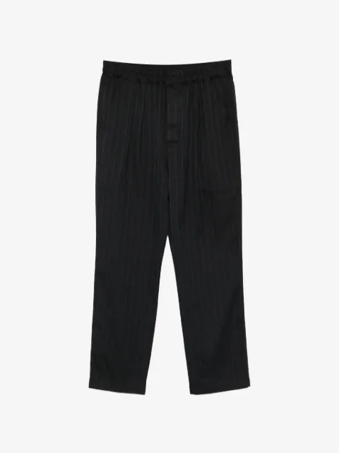TOM FORD pinstripe elasticated trousers