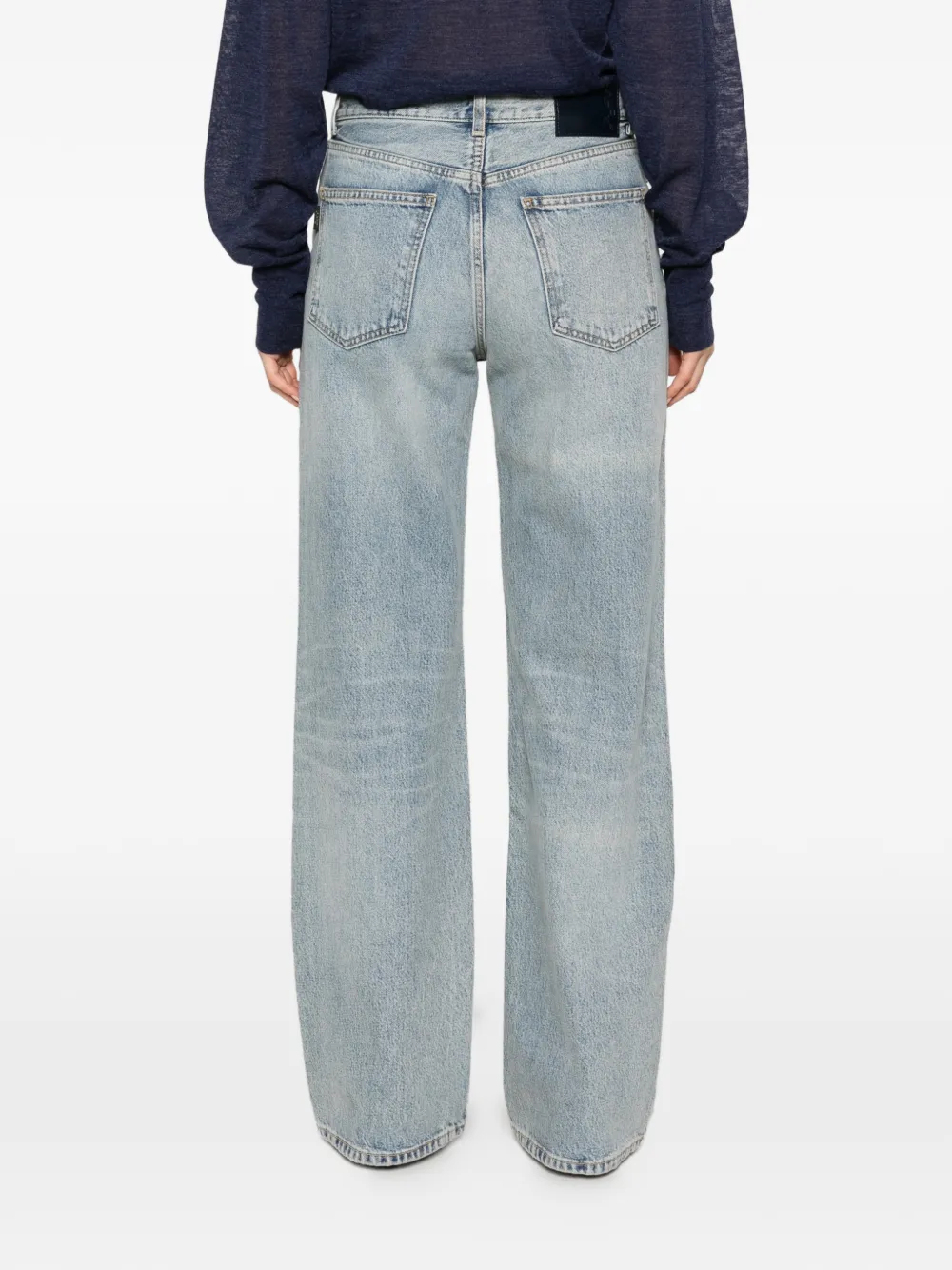 Haikure Korea jeans Blauw