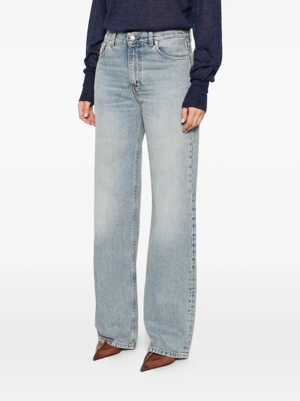Haikure Korea jeans Blauw