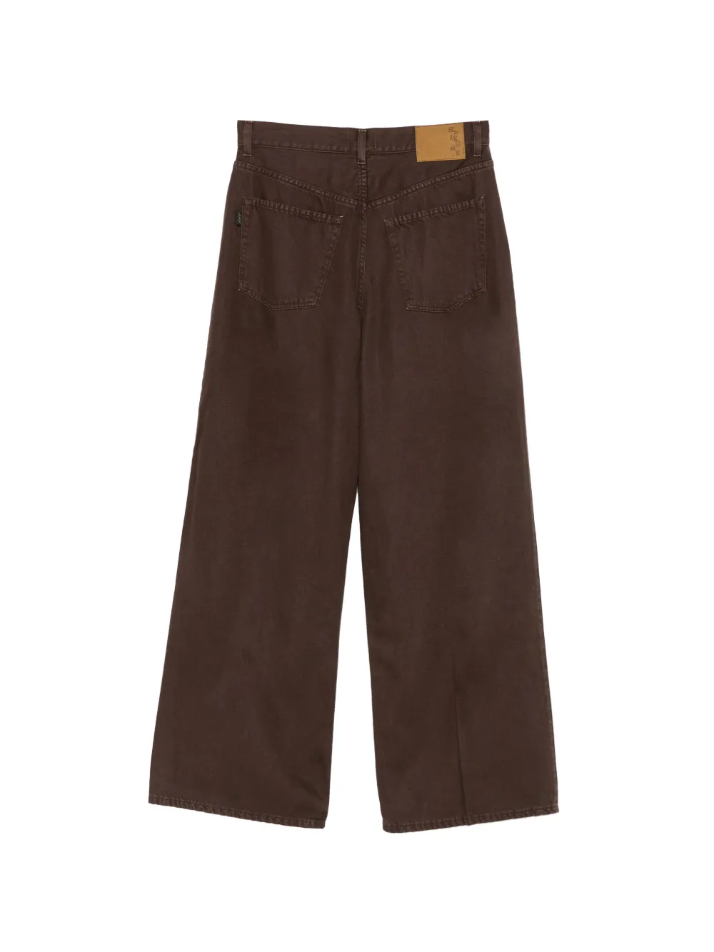 Haikure Candy pleated palazzo pants Bruin