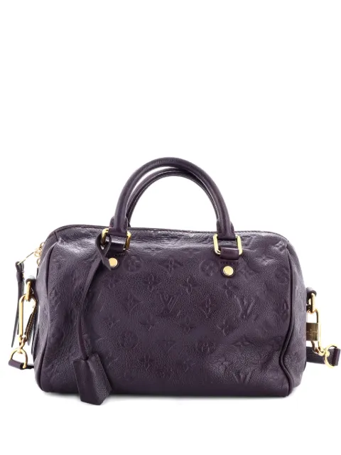 Louis Vuitton Pre-Owned Speedy Bandouliere Bag Monogram Empreinte Schultertasche 25cm