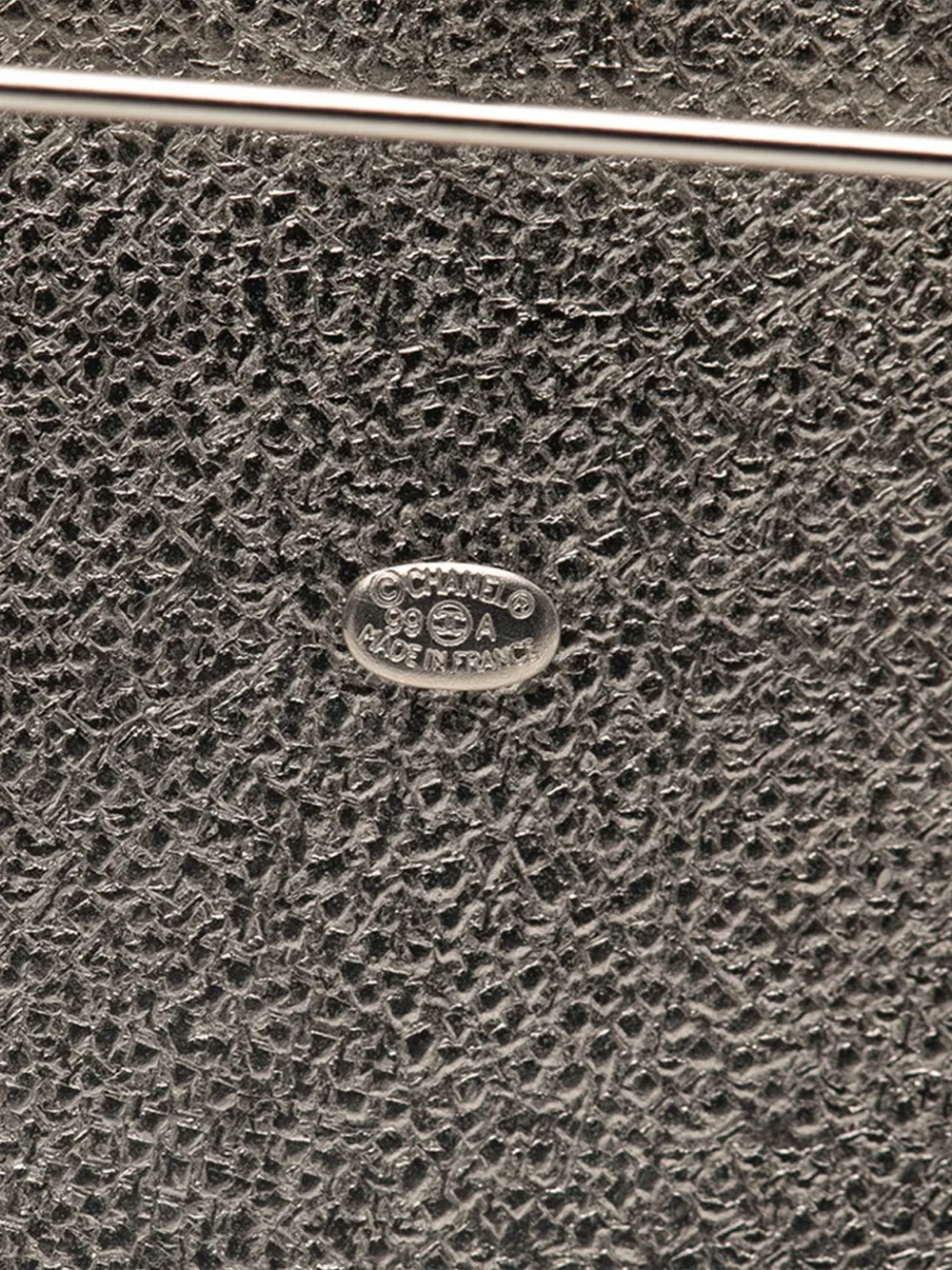 Pre-owned Chanel 1999 Silver Plated Medallion Floral Brooch Costume Brooch In Multi