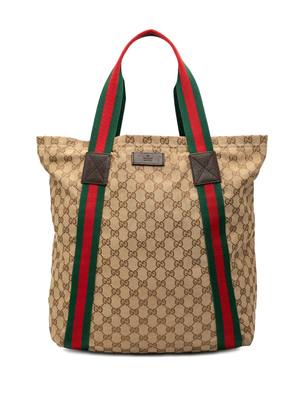 Gucci Pre-Owned 2000-2015 GG Canvas Web tote bag | Pre-owned & Archive | Image 2