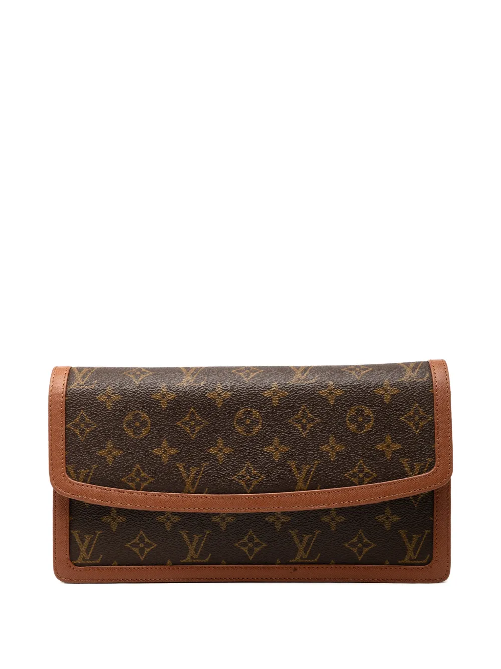 Louis Vuitton Pre-Owned bolsa de mano Monogram Pochette Dame GM 1991 | marrón | Image 1