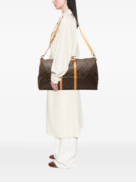 Louis Vuitton Pre-Owned 2001 Monogram Keepall Bandouliere 60 travel bag