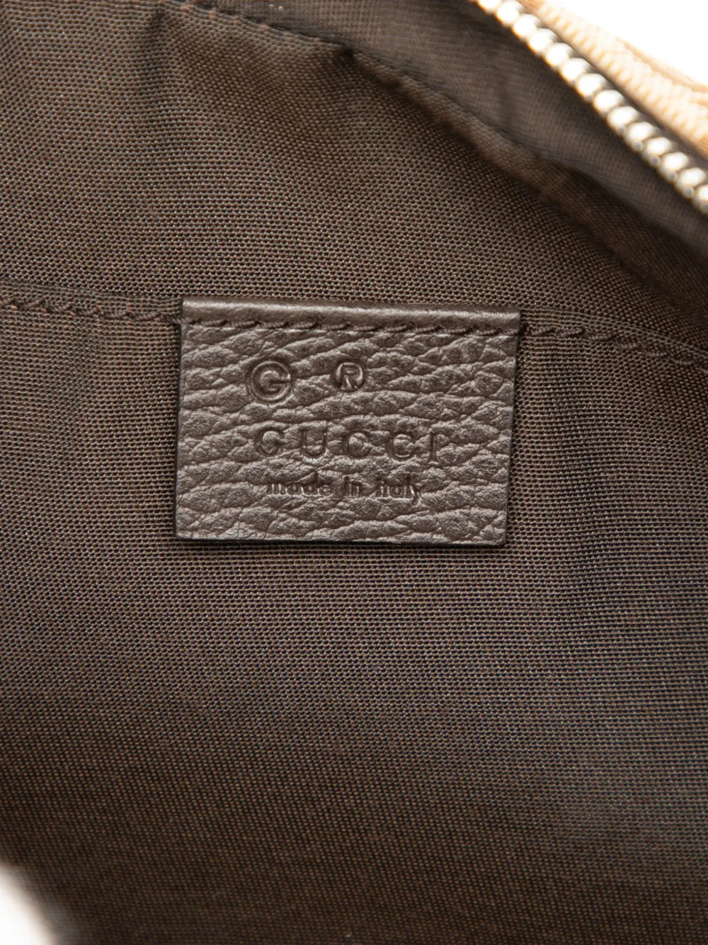 GUCCI Pre-owned 2000-2015 Gg Canvas Belt Bag In Brown