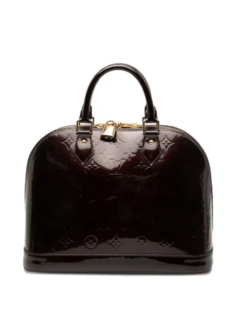 Louis Vuitton Pre-Owned bolsa de mano Vernis Alma PM con monograma 2007-2014