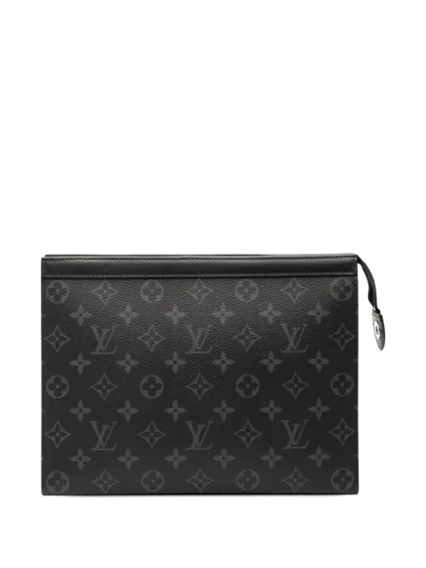 Louis Vuitton Pre-Owned 2021-2025 Monogram Eclipse Pochette Voyage MM clutch bag