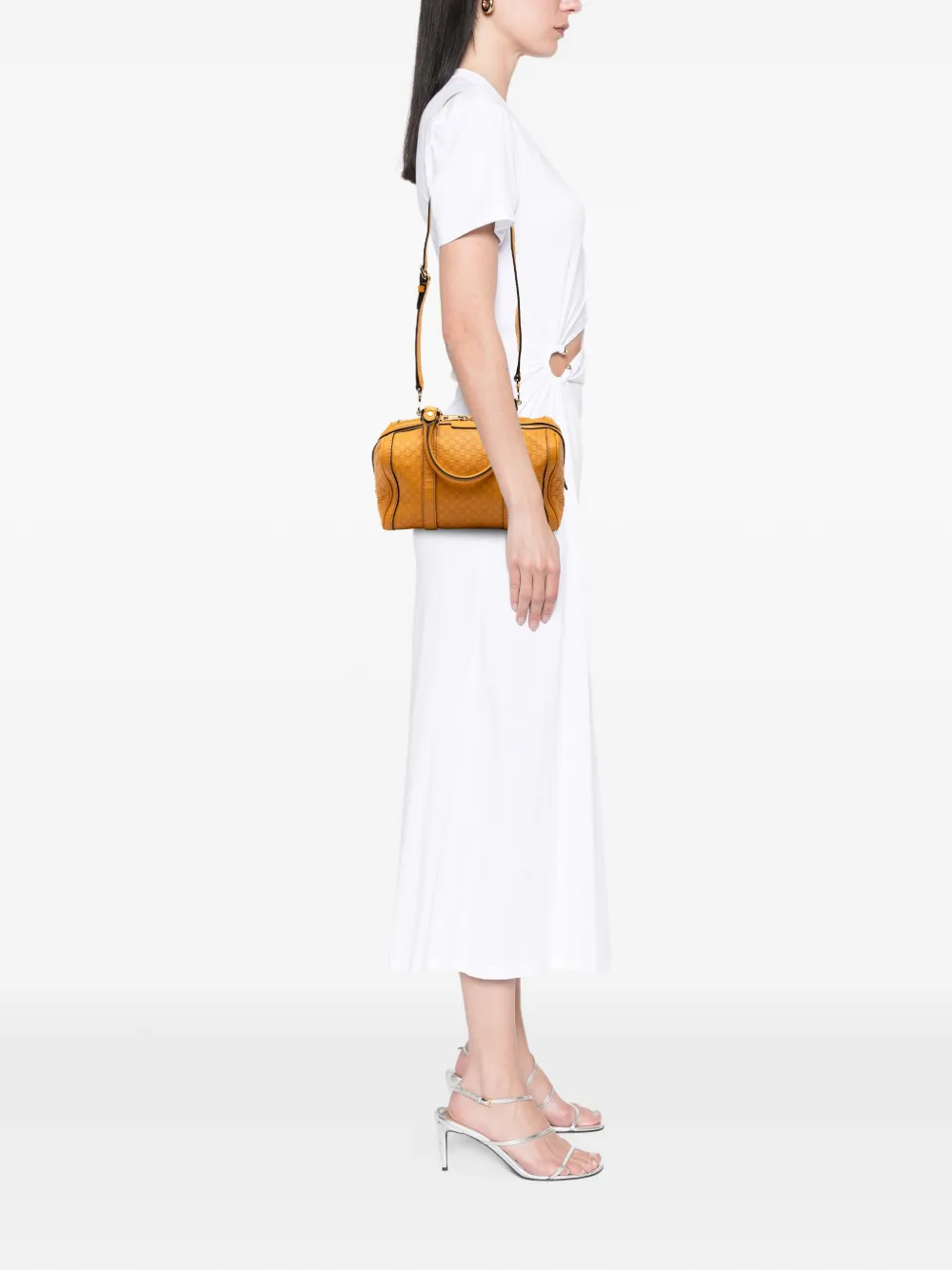 2000-2015 Small Microguccissima Joy Boston Bag Satchel