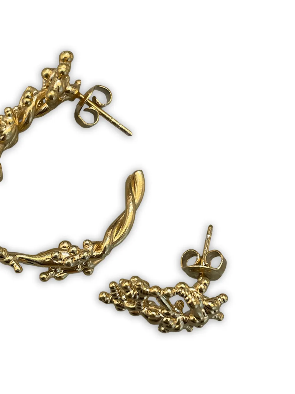 Alga Jewelry Vermeil oorbellen - Goud