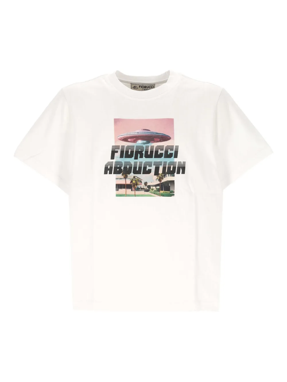 Fiorucci playera con estampado gráfico | blanco | Image 1