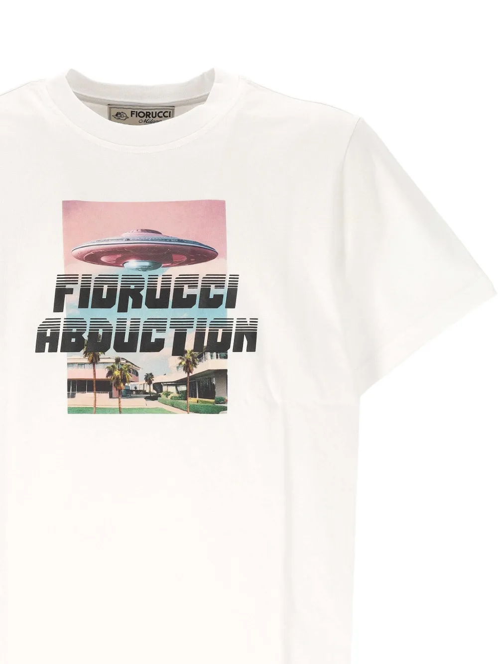 Fiorucci Graphic-print T-shirt In White