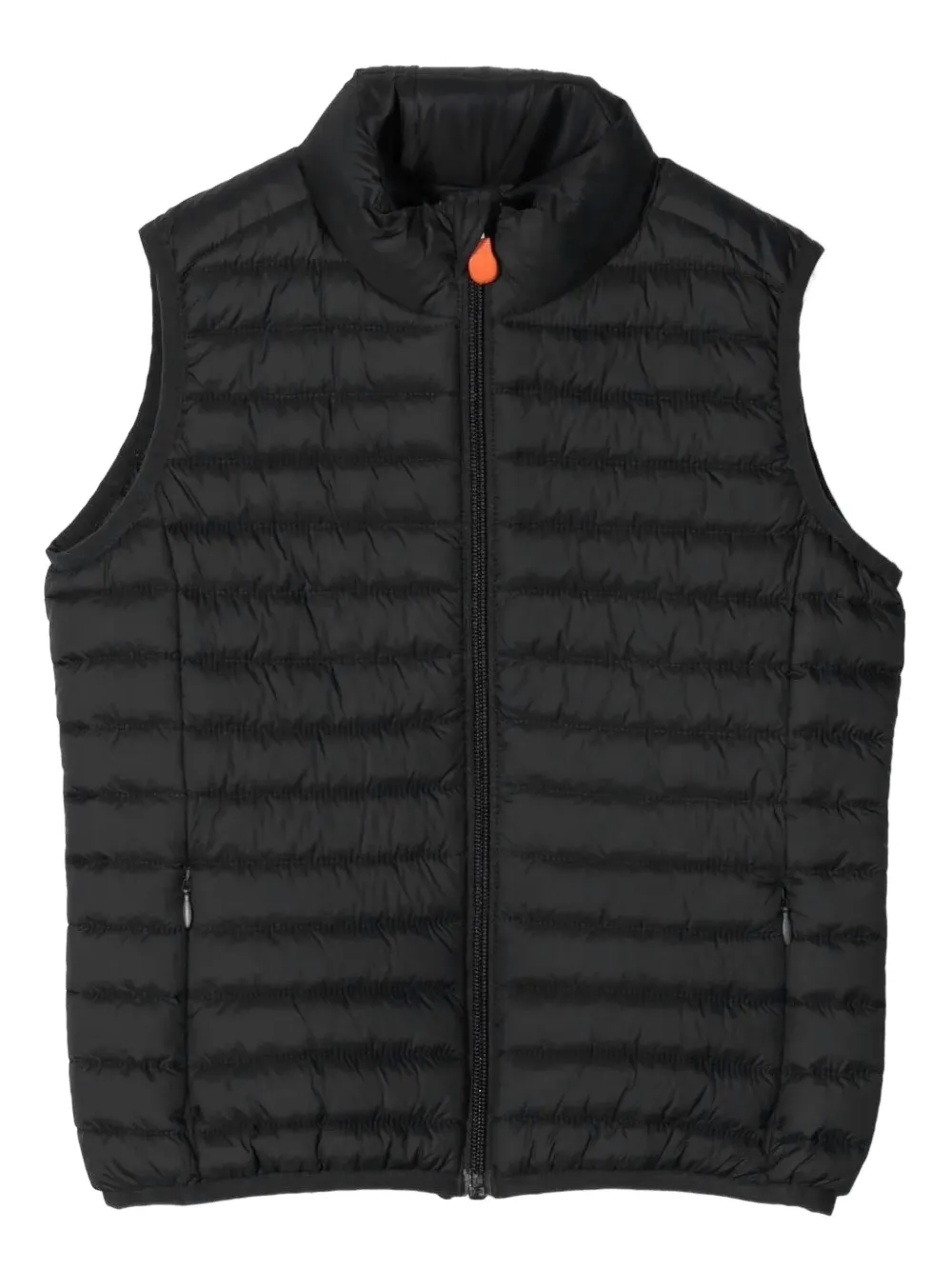 Save The Duck Kids quilted-pattern gilet | Black | Image 1