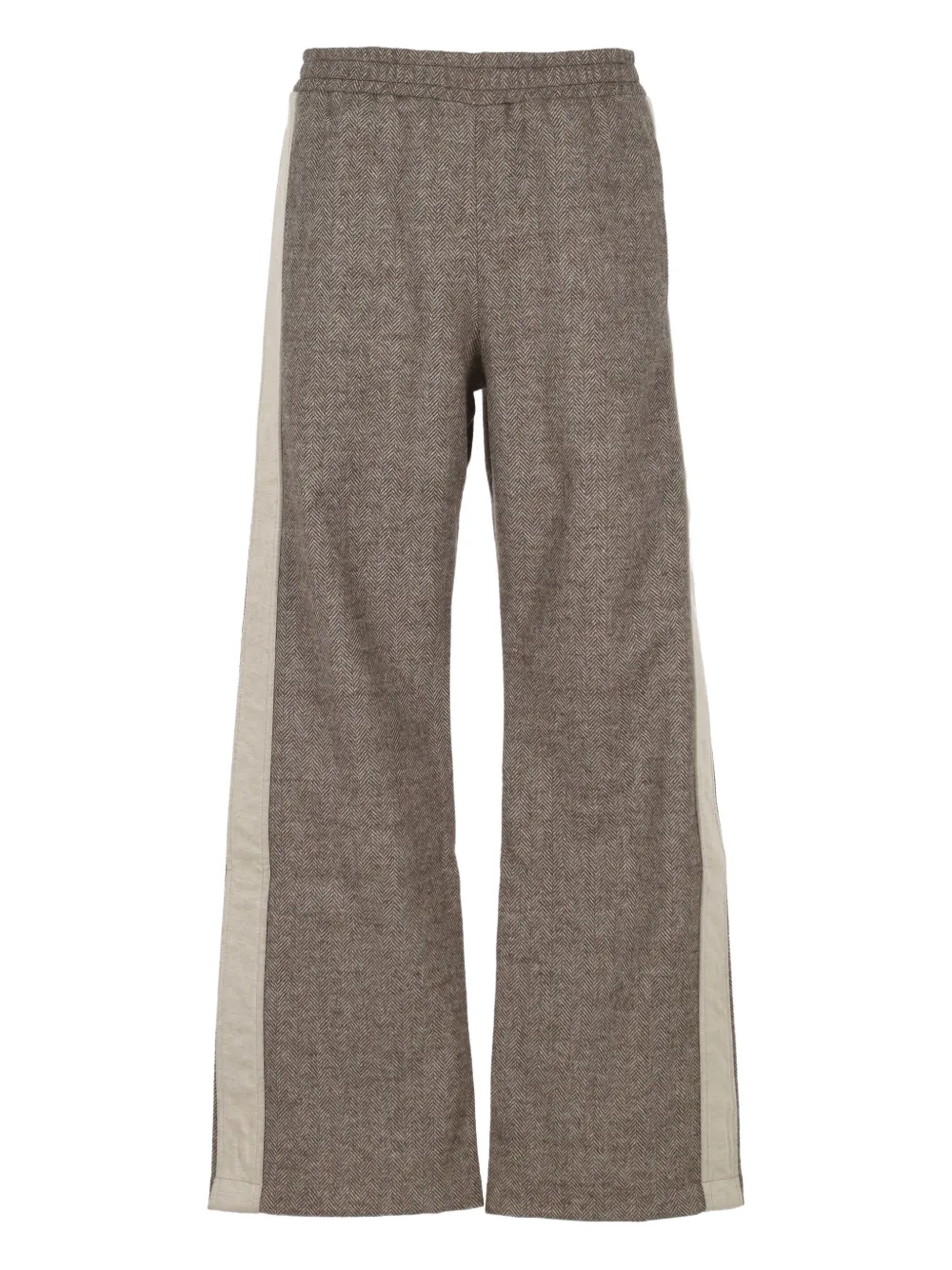 Fiorucci side-stripe trousers | marrón | Image 1