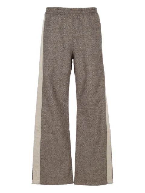 Fiorucci side-stripe trousers