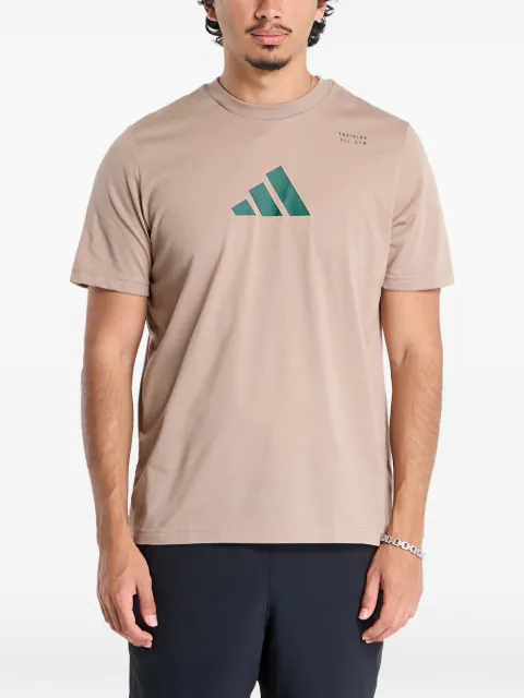 adidas graphic-print T-shirt