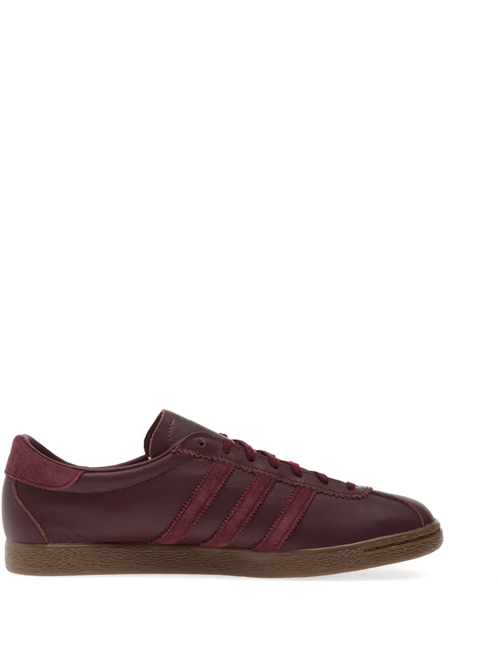 adidas Tobacco three-stripe sneakers Rood