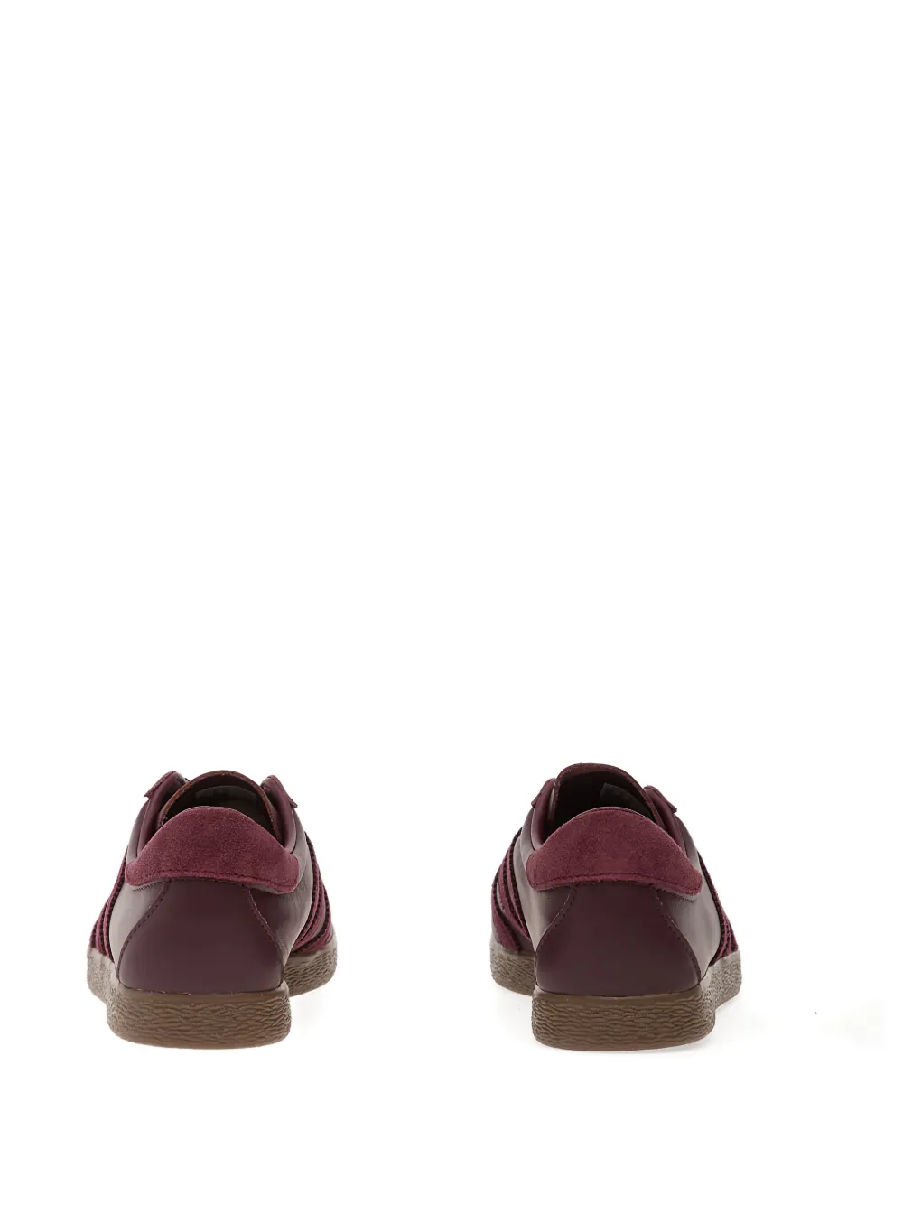 adidas Tobacco three-stripe sneakers Rood