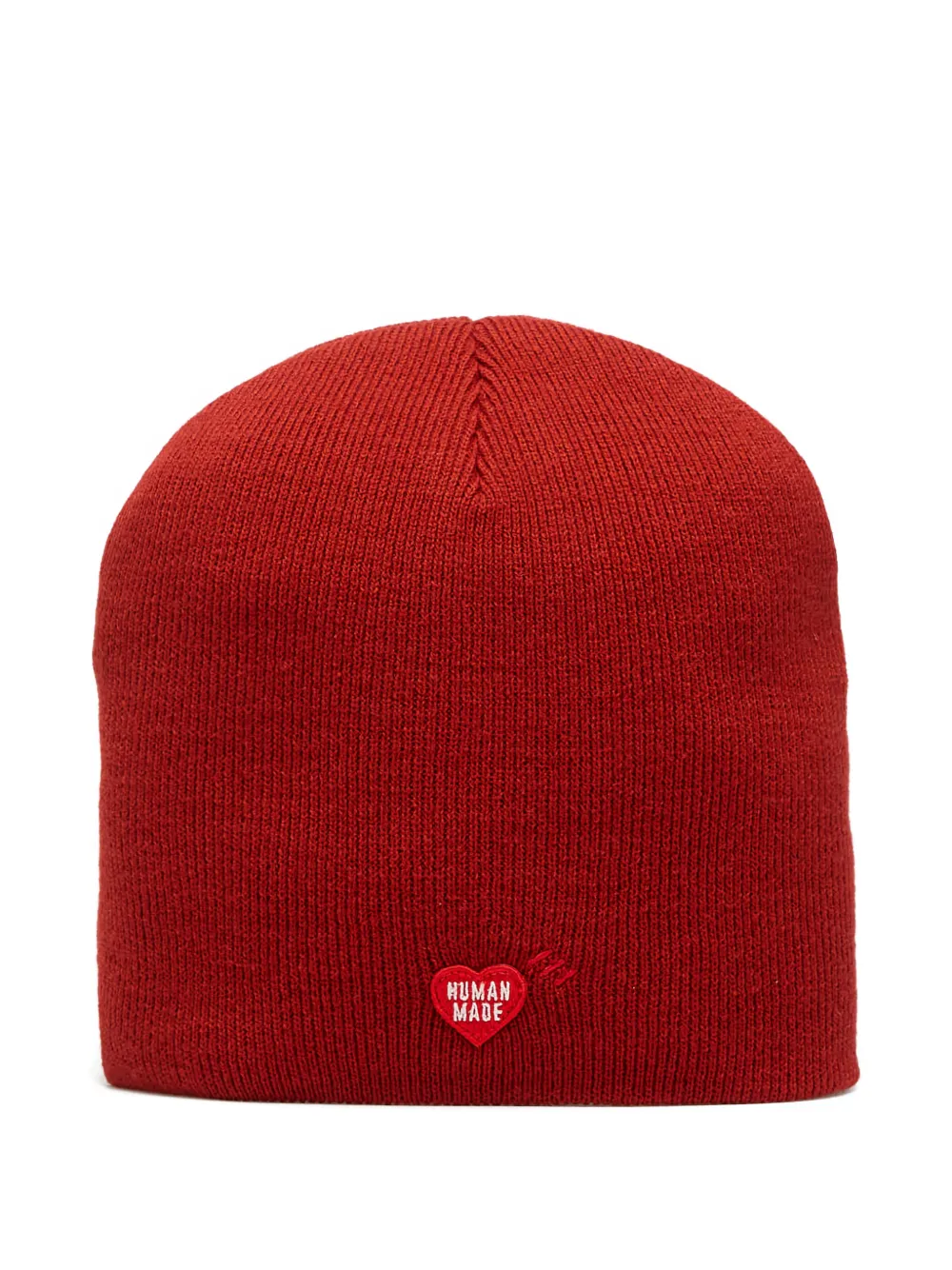 Human Made Logo-embroidery Beanie In Red