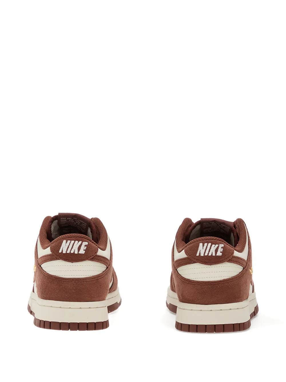 Nike Dunk Low Lace-up Sneakers In Brown