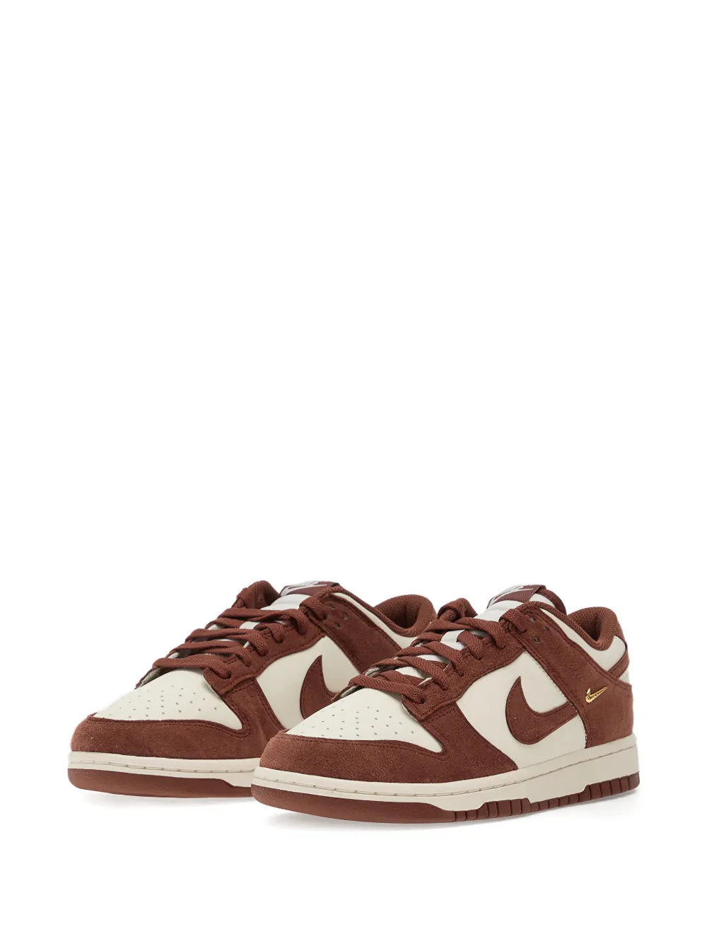 Nike Dunk Low Lace-up Sneakers In Brown