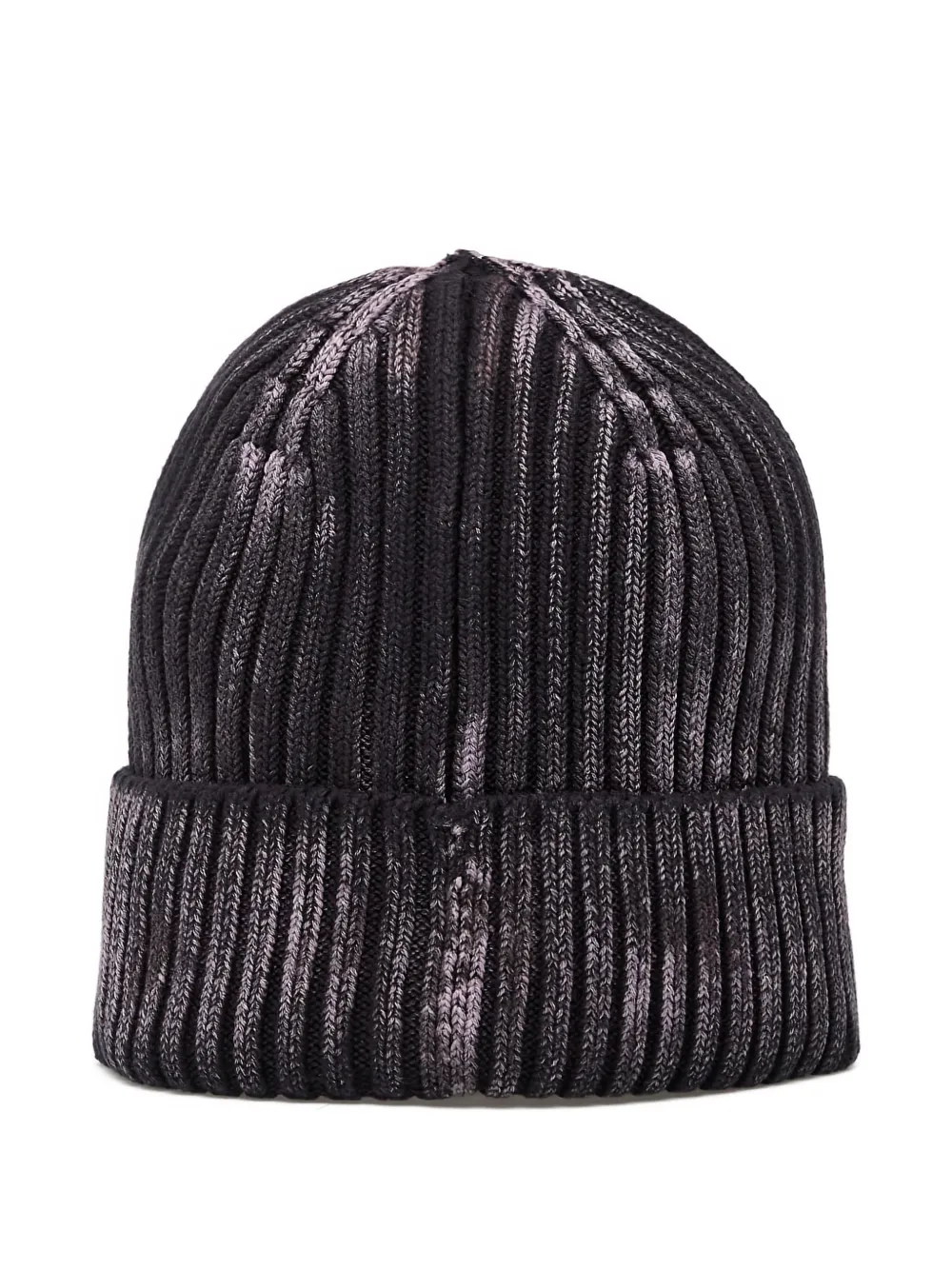 Adidas Originals Washed-effect Logo-embroidery Beanie In Black