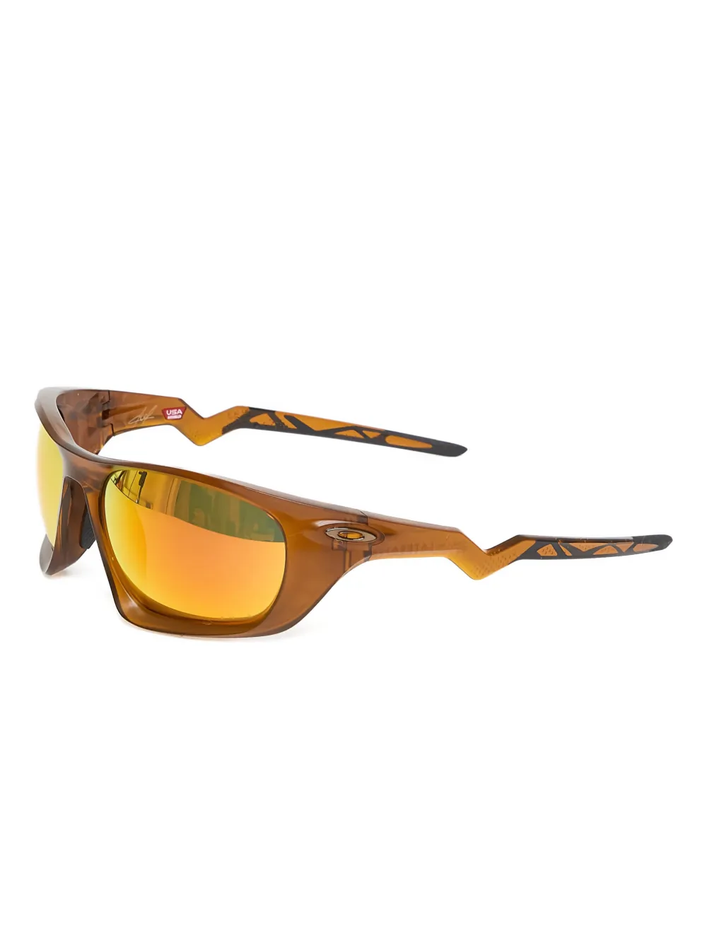 Oakley Lateralis wrap-frame sunglasses - Bruin