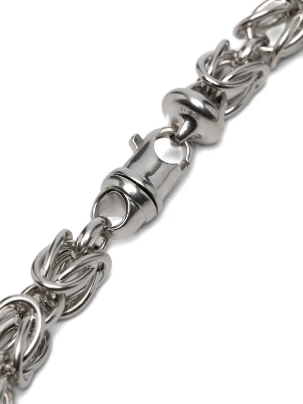 coyseio—TRINH NECKLACE CHROME TOTEME Byzantine Collar Necklace | Silver | FARFETCH