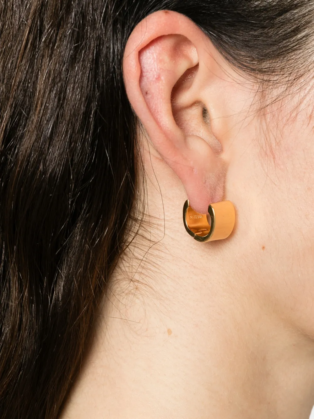 TOTEME Petite signature earrings - Goud