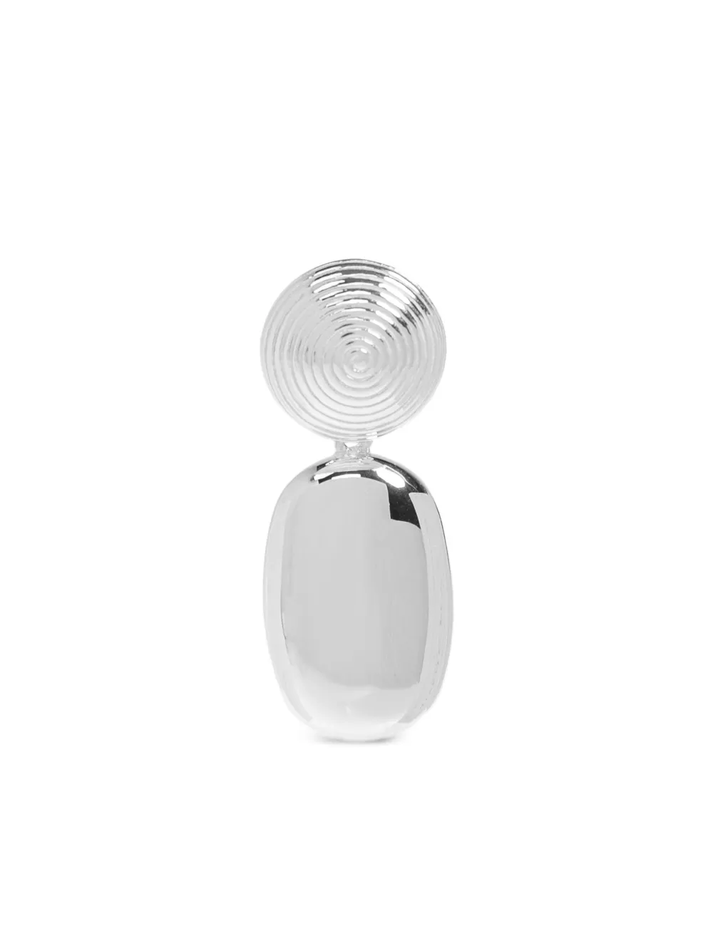  Lie Studio Carla Spiral-design Earrings - Silver 
