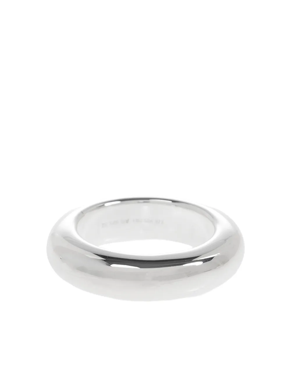 Lie Studio Evie Polished-finish Ring In White