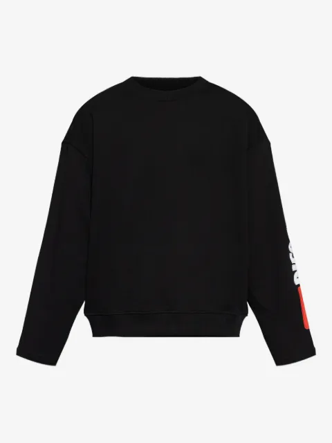 Diesel graphic-print sleeve sweatshirt
