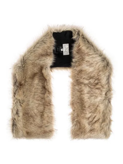 Gestuz faux-fur scarf